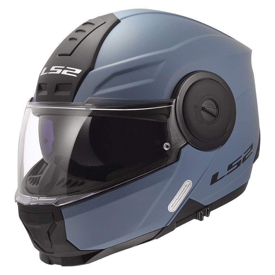 Мотошлем LS2 FF902 Scope 2 Solid S Matt Misty Blue (49946)