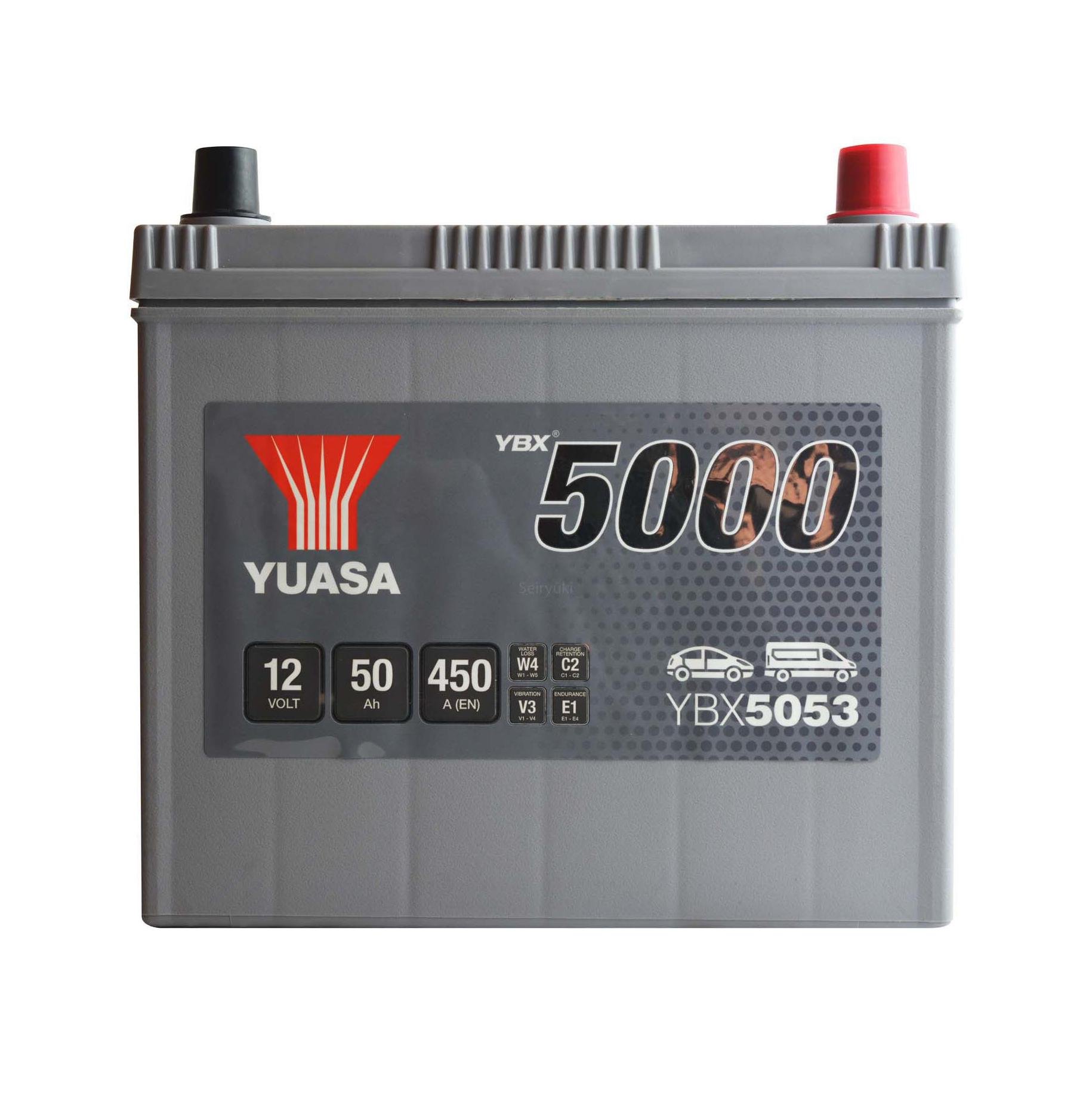 Аккумулятор Yuasa YBX5053 12 V 50 Ah 450 A