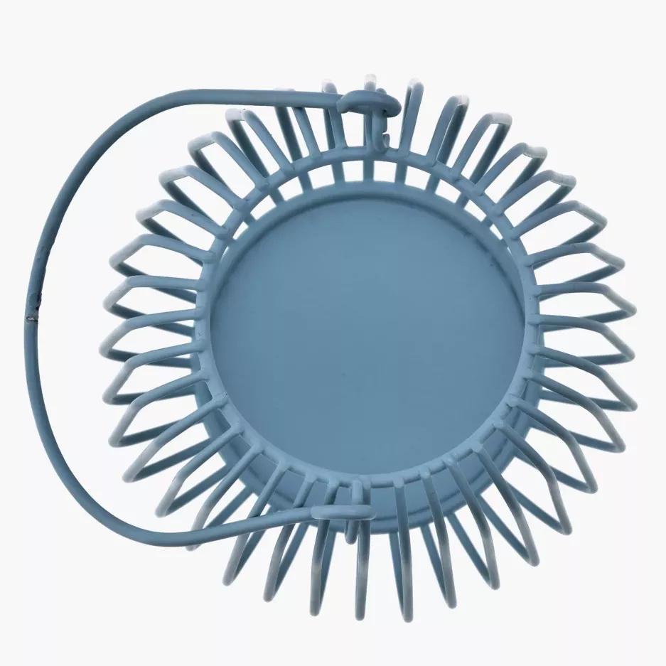 Подсвечник DUKA FAGLARE 9,8х10 см Бирюзовый (1218212) - фото 2 Подсвечник DUKA FAGLARE 9,8х10 см Бирюзовый (1218212) - фото 2