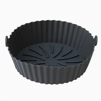 Форма силіконова вкладиш для аерогрилів та аерофритюрниць Чорний (Q-1288) Форма силіконова вкладиш для аерогрилів та аерофритюрниць Чорний (Q-1288)