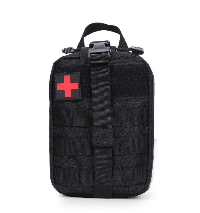 Подсумок аптечка медицинская тактическая сумка органайзер водонепроницаемый полиэстер с системой быстрого сброса и креплением MOLLE Черный (84) Подсумок аптечка медицинская тактическая сумка органайзер водонепроницаемый полиэстер с системой быстрого сброса и креплением MOLLE Черный (84)