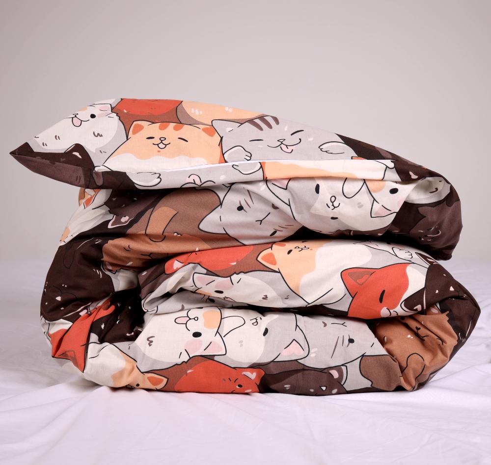 Пододеяльник Meow Family бязь 175х210 см (89101441) Пододеяльник Meow Family бязь 175х210 см (89101441)