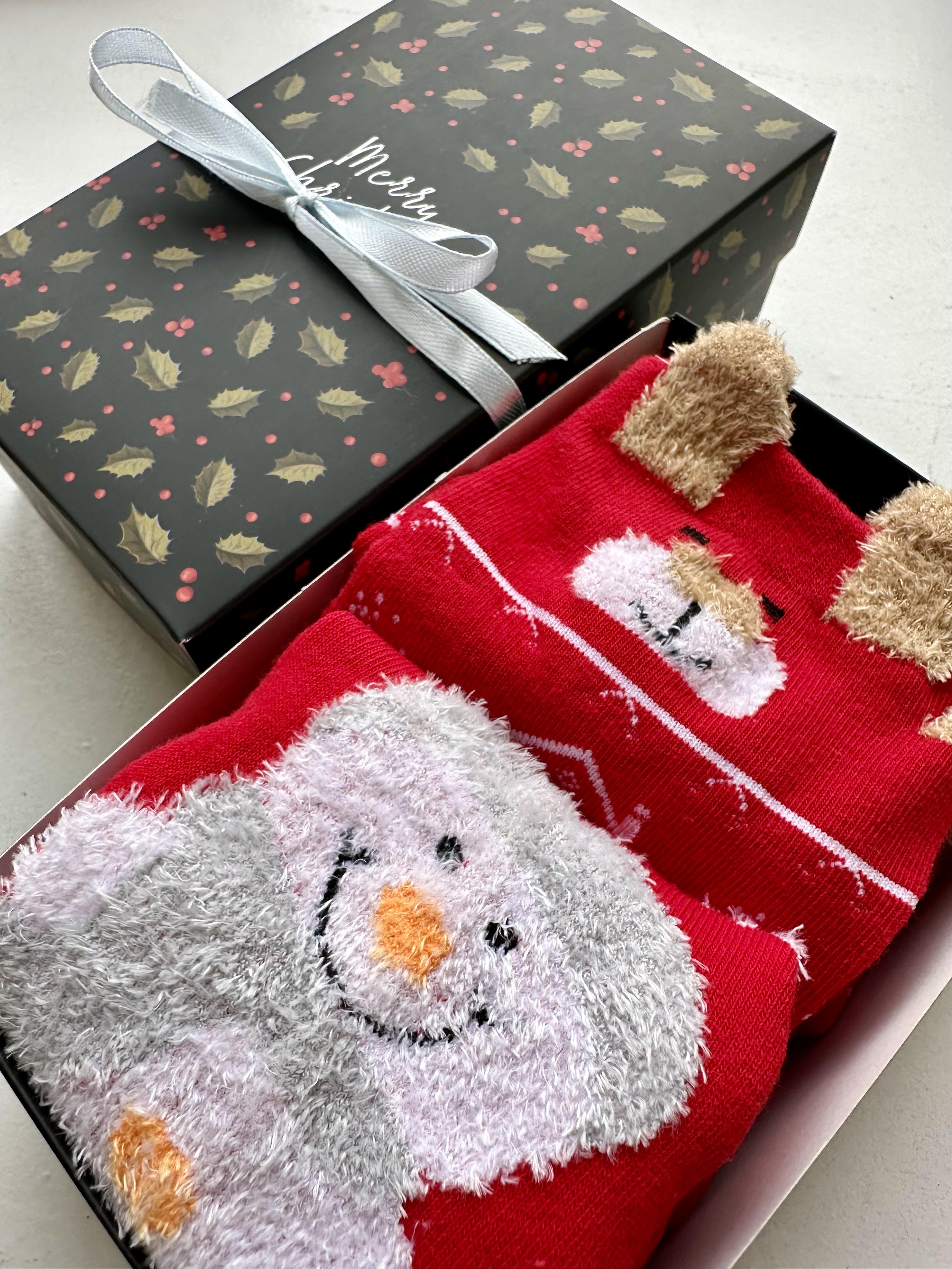 Набір подарунковий з новорічними шкарпетками (13532681) - фото 2 Набір подарунковий з новорічними шкарпетками (13532681) - фото 2