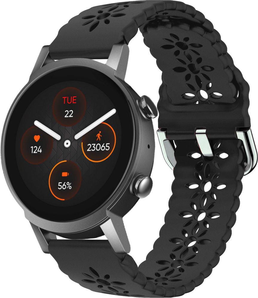 Ремінець Trase для Mobvoi TicWatch E3 Black (28879-2B) - фото 1 Ремінець Trase для Mobvoi TicWatch E3 Black (28879-2B) - фото 1