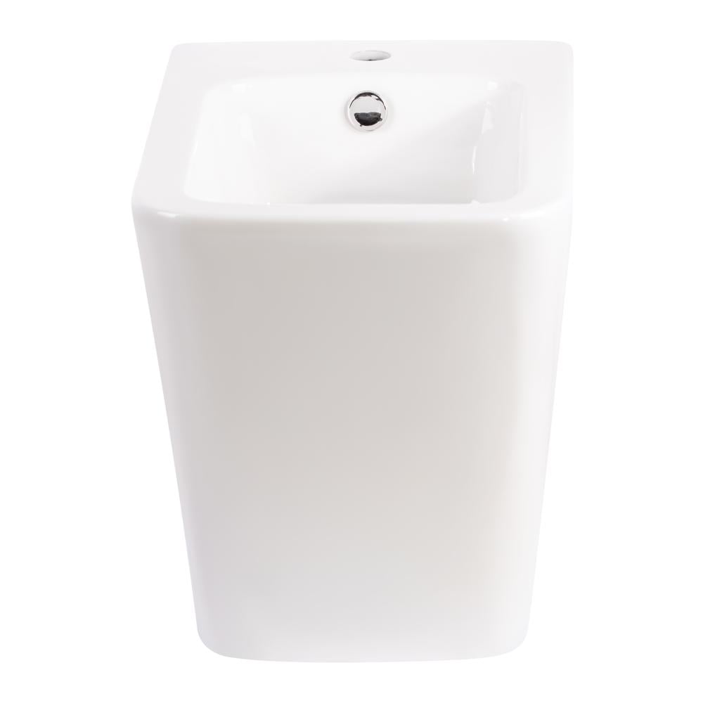 Биде напольное Qtap Tern 560х360х400 мм White (QT1744003CW) - фото 3