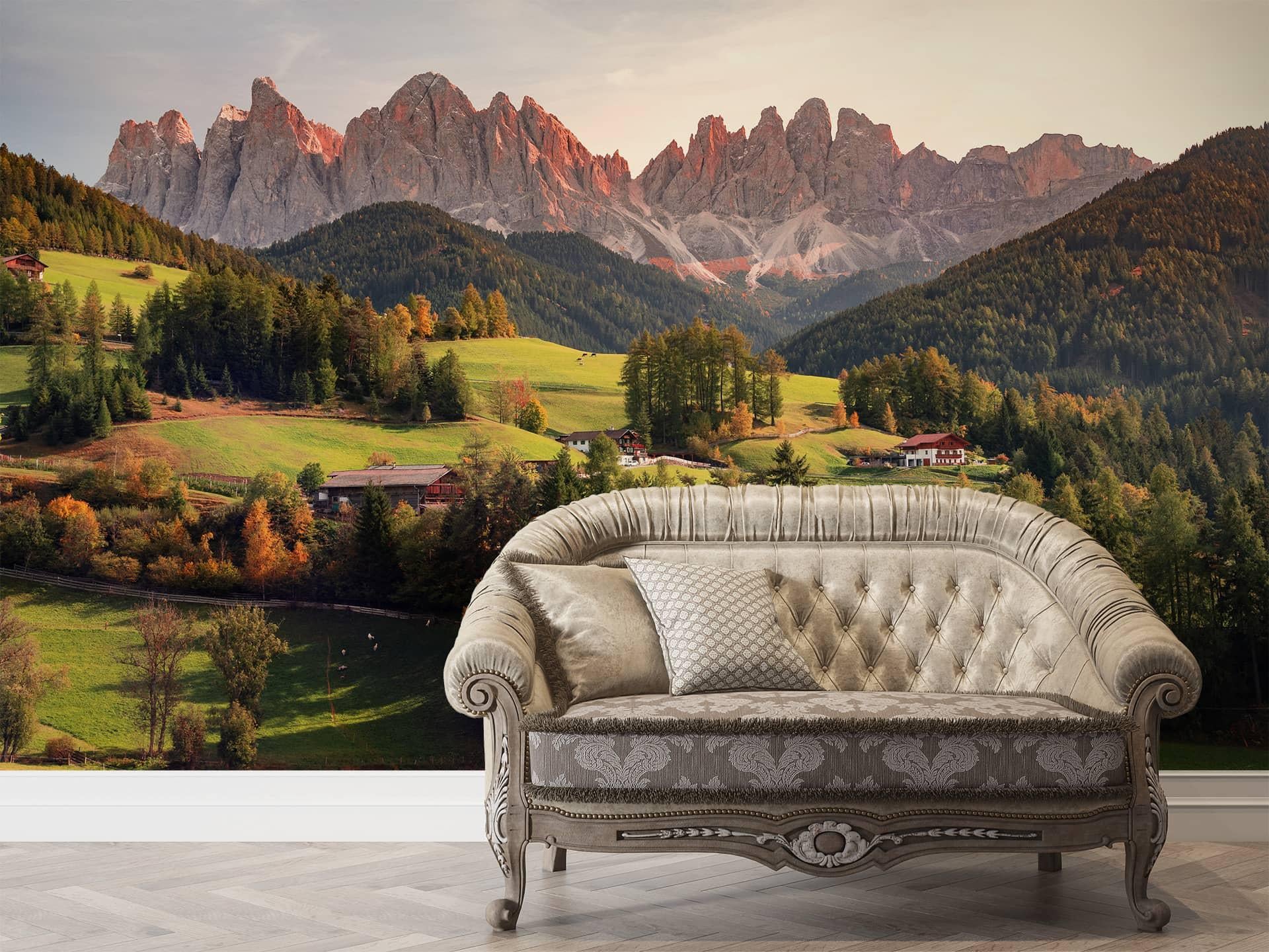 Фотообои флизелиновые Styleo Print-walls Мгновение для мыслей 0669 350х270 см (Pw-0669/3)