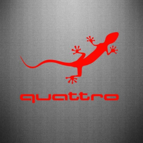 Наклейка Quattro 45x32,3 см (27194656)