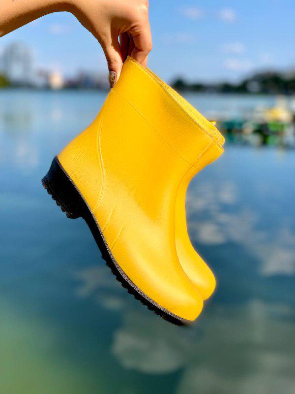 Жіночі гумові напівчоботи Litma р. 40 NEON Жовтий - фото 5 Жіночі гумові напівчоботи Litma р. 40 NEON Жовтий - фото 5