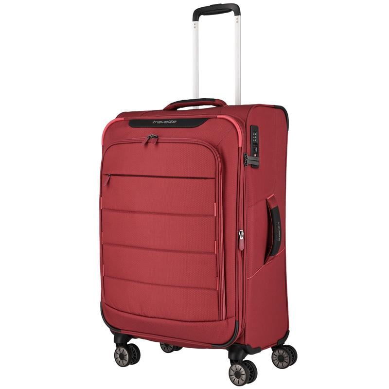 Чемодан на 4 колесах Travelite Skaii M 62-67 л Red (TL092648-12)