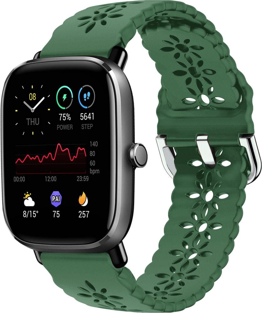 Ремінець Trase для Amazfit GTS 2 mini Green (28872-08) Ремінець Trase для Amazfit GTS 2 mini Green (28872-08)