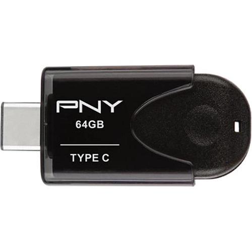 Флеш-накопичувач PNY FD64GATT4TC31K-EF 64 GB Elite Type-C USB 3,1 Retail (561563) - фото 4