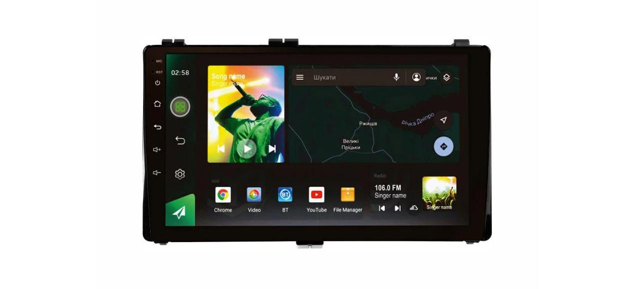 Автомагнитола штатная Sigma X9464 4/64 GB 4G DSP для Toyota Corolla 11 2017-2018 9" (AR-86626)