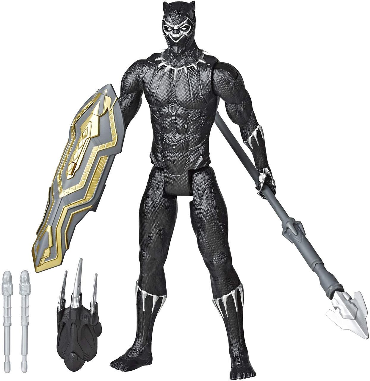 Игрушка Hasbro Black Panther Titan Hero Series Blast Gear Avengers 30 см (E7388)