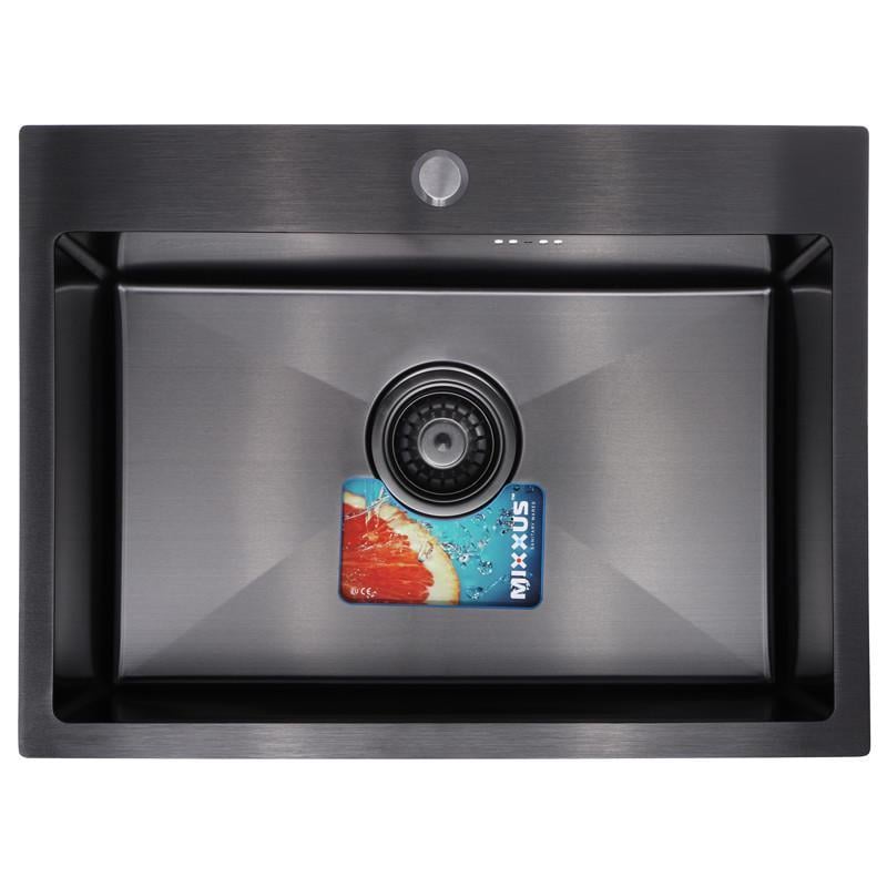 Мойка для кухни MIXXUS MX5843-200x1.0-PVD Черный (MX0576)