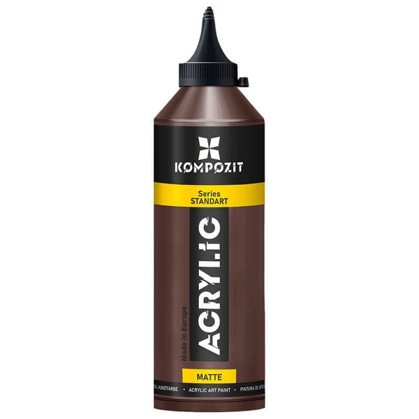 Акрилова фарба ART Kompozit Standart 083 500 мл Умбра (KT500083) - фото 1 Акрилова фарба ART Kompozit Standart 083 500 мл Умбра (KT500083) - фото 1