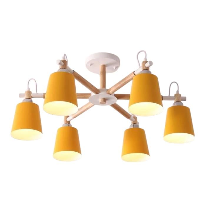 Люстра Varda 6 Mix Yellow (PL-0002513 M/MIX Yellow)