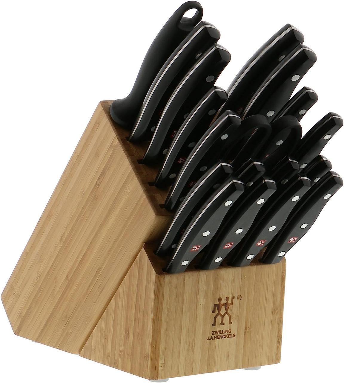 Набір кухонних ножів Zwilling Twin Signature 19 пр.