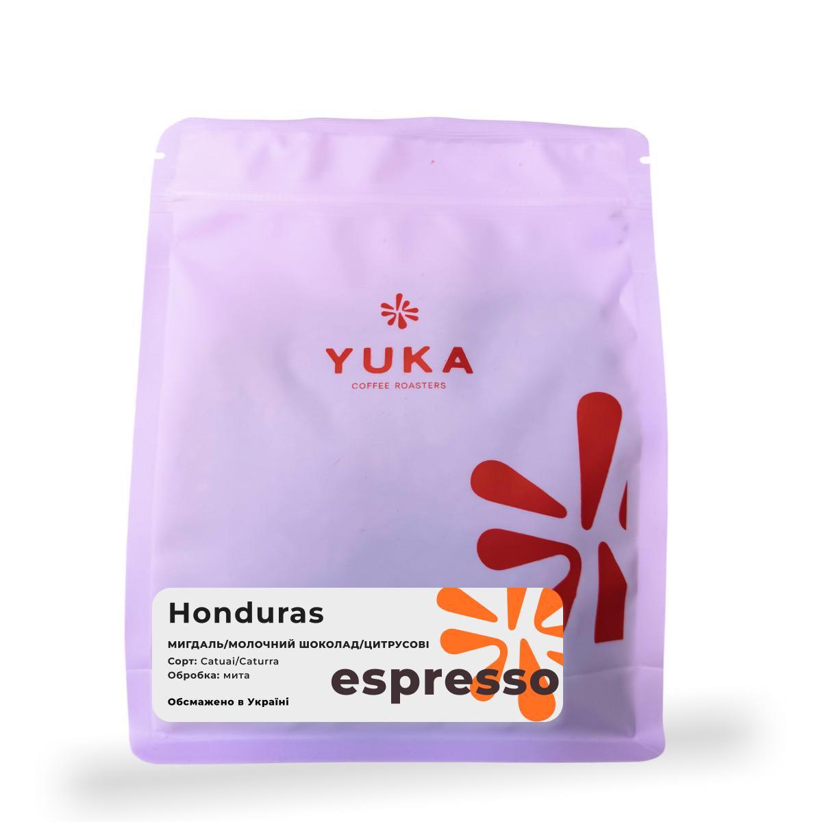 Кофе молотый Yuka Coffee Roastery Гондурас Montecillos арабика 250 г (00003708)