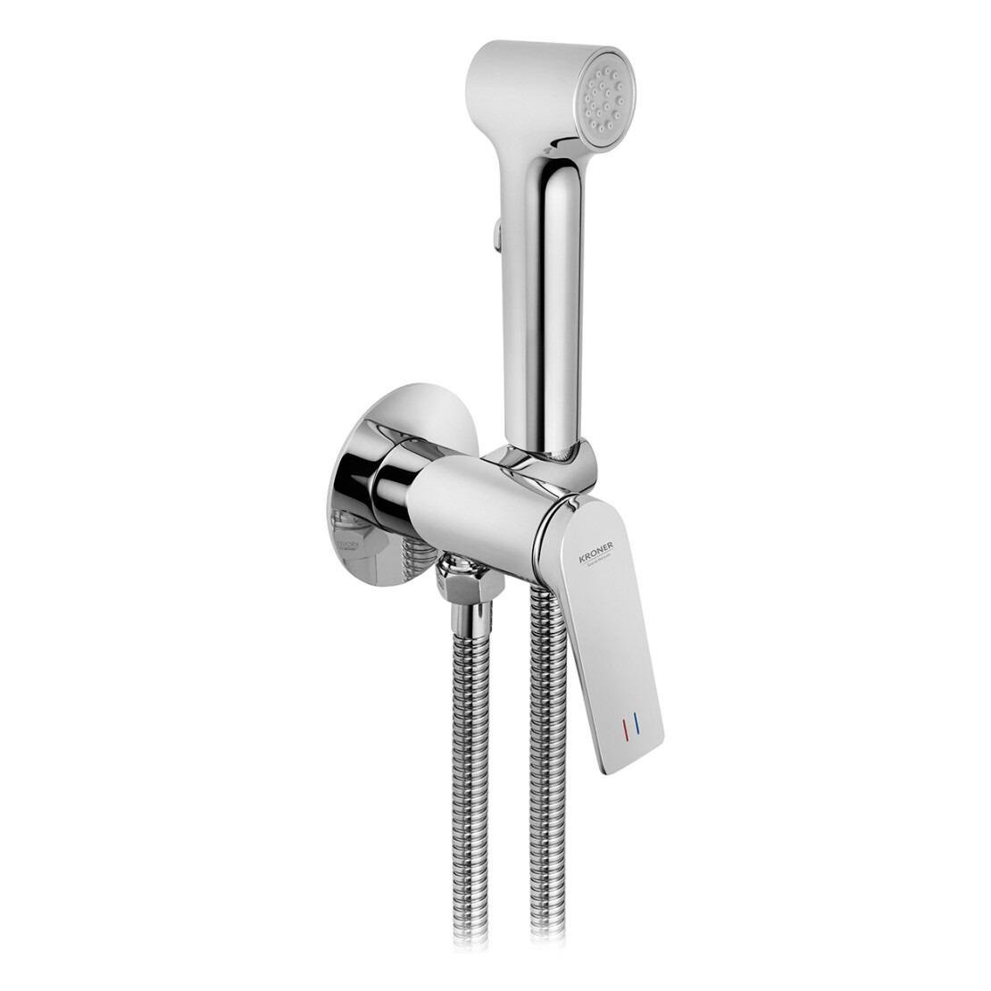 Гігієнічний душ прихованого монтажу Kroner KRP Graz C082 зі змішувачем Хром (30659412)