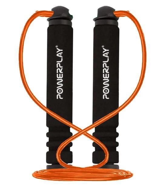 Скакалка PowerPlay 4205 Classic Plus Jump Rope 2,7 м Оранжевый (PP_4205_Orange)