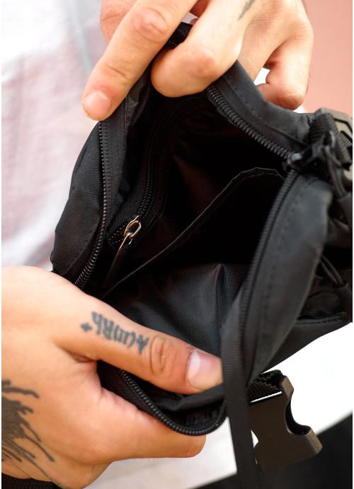 Мужская сумка-мессенджер Sambag тканевая через плечо Черный (900017617) - фото 6 Мужская сумка-мессенджер Sambag тканевая через плечо Черный (900017617) - фото 6