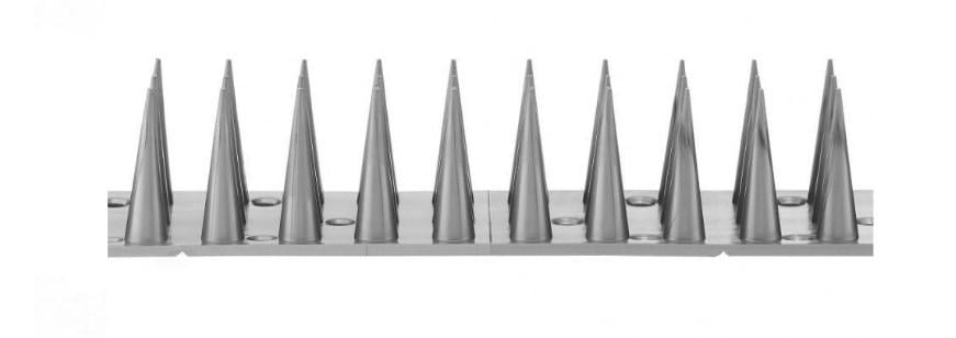 Шипы от птиц и животных Jacopic для защиты сада 30х45х500 мм 3 см Полупрозрачный