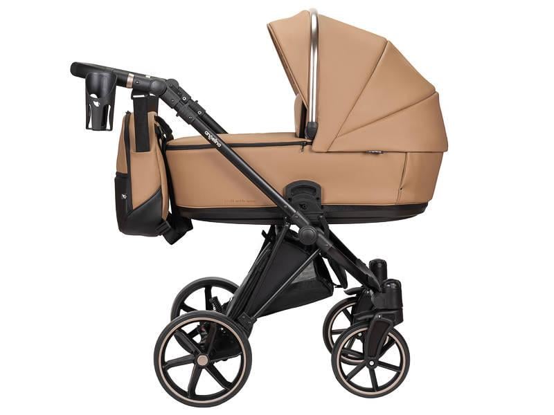 Коляска дитяча функціональна Angelini Enigma 2в1 Premium ECO Мокко Коляска дитяча функціональна Angelini Enigma 2в1 Premium ECO Мокко