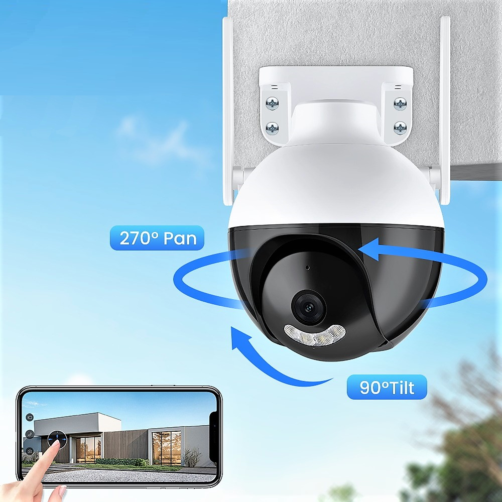 Камера відеоспостереження вулична ICSee PT85 IP WiFi 3Mp IP66 (1351) - фото 3