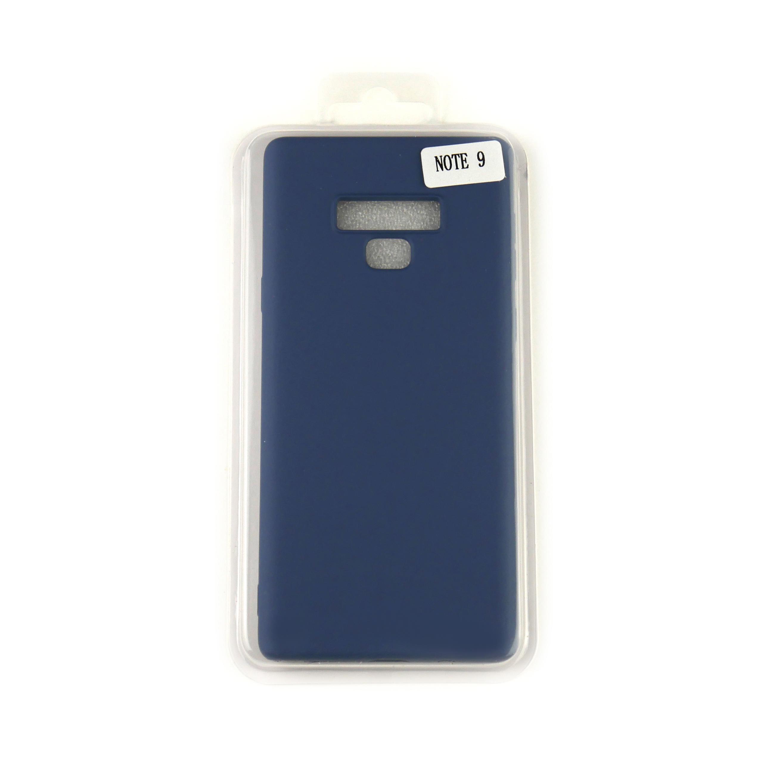 Чехол Silicone Case Full Cover Samsung Note 9 Синий