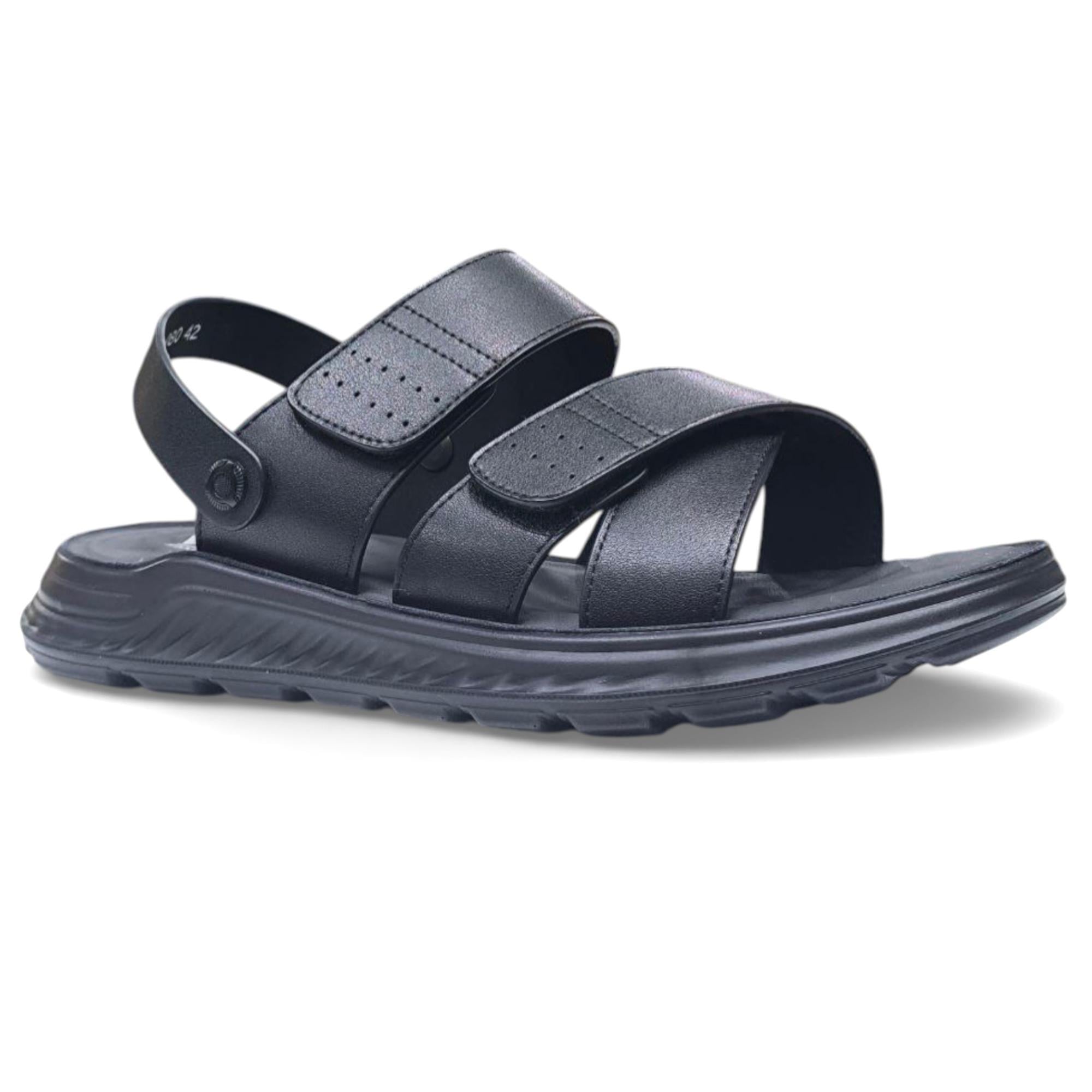 Сандалии мужские летние Wollen р. 45 Черный (66431-45)