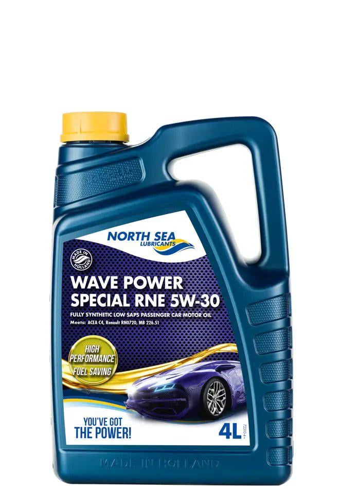 Синтетическое моторное масло WAVE POWER SPECIAL RNE 5W-30 4 л RENAULT/NISSAN 5W-30 4 л (27572115)
