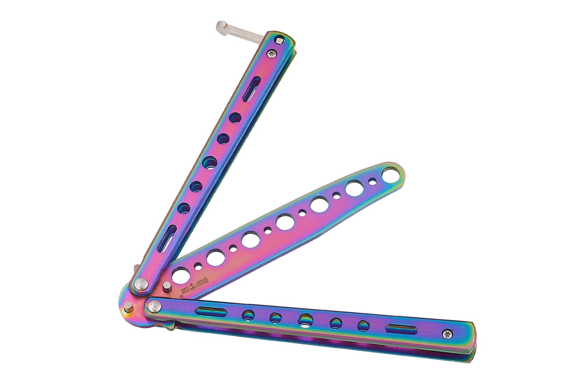 Нож балисонг Grand Way бабочка тренировочный 103 мм (1089GW) - фото 2 Нож балисонг Grand Way бабочка тренировочный 103 мм (1089GW) - фото 2