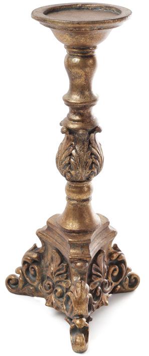 Подсвечник Барокко 17,5х15,5х36,5 см Бронза (BD-430-307)