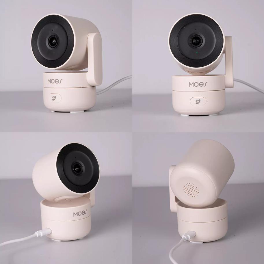 Камера видеонаблюдения поворотная PTZ WiFi IP MOES P52 4MP 360° видеоняня (WCM-P52) - фото 2 Камера видеонаблюдения поворотная PTZ WiFi IP MOES P52 4MP 360° видеоняня (WCM-P52) - фото 2