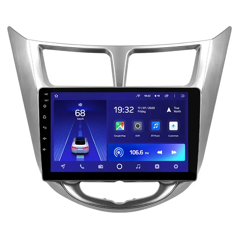 Автомагнітола штатна Teyes для Hyundai Solaris 1/ACCENT 2010-2016 Android CC2-PLUS 4+64G Wi-Fi/4G (1485279196)