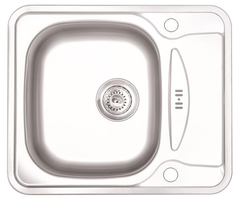 Кухонная мойка Ukinox COM 580.488 GW 6K L/R матовая