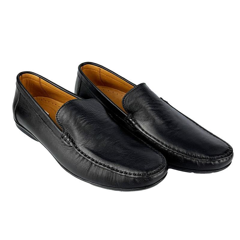 Мокасины мужские кожаные N-00050-2p. 42 27 см Черный - фото 3 Мокасины мужские кожаные N-00050-2p. 42 27 см Черный - фото 3