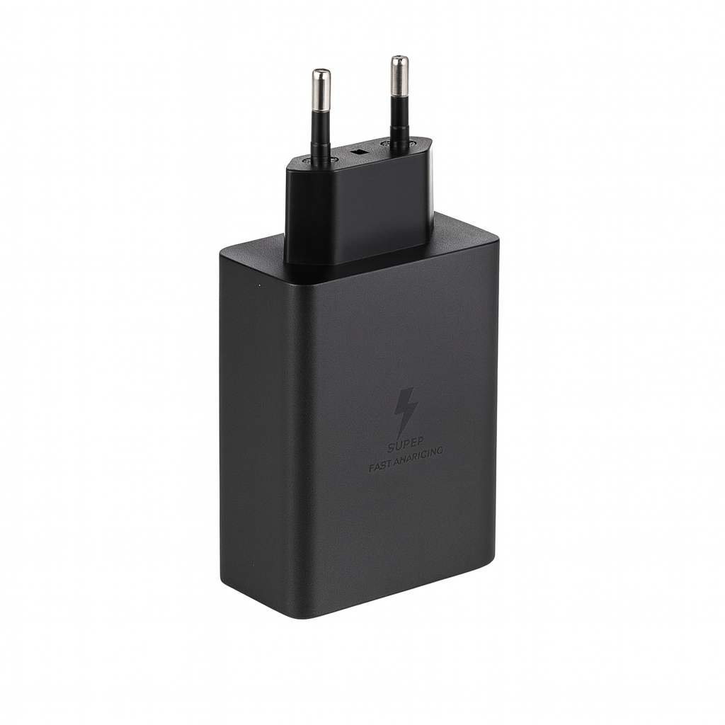 Зарядное устройство Solma Trio WL-1437 с тремя портами PD 65W USB-C 25W USB-A 15W быстрая зарядка Черный (634591) Зарядное устройство Solma Trio WL-1437 с тремя портами PD 65W USB-C 25W USB-A 15W быстрая зарядка Черный (634591)