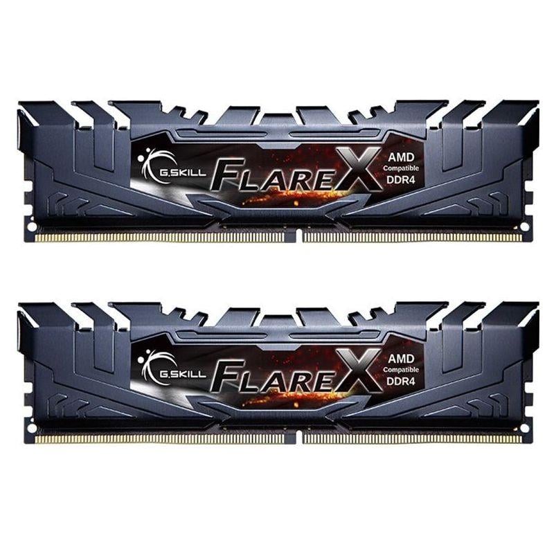 Оперативная память G.Skill Flare X DIMM 16 Гб DDR4 3200 МГц CL16 Черный (F4-3200C16D-16GFX) Оперативная память G.Skill Flare X DIMM 16 Гб DDR4 3200 МГц CL16 Черный (F4-3200C16D-16GFX)
