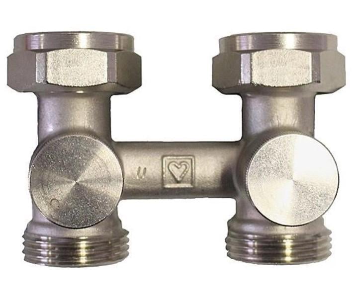 Узел нижнего подключения Herz 3000-RL-1 прямой 3/4" (1376621)
