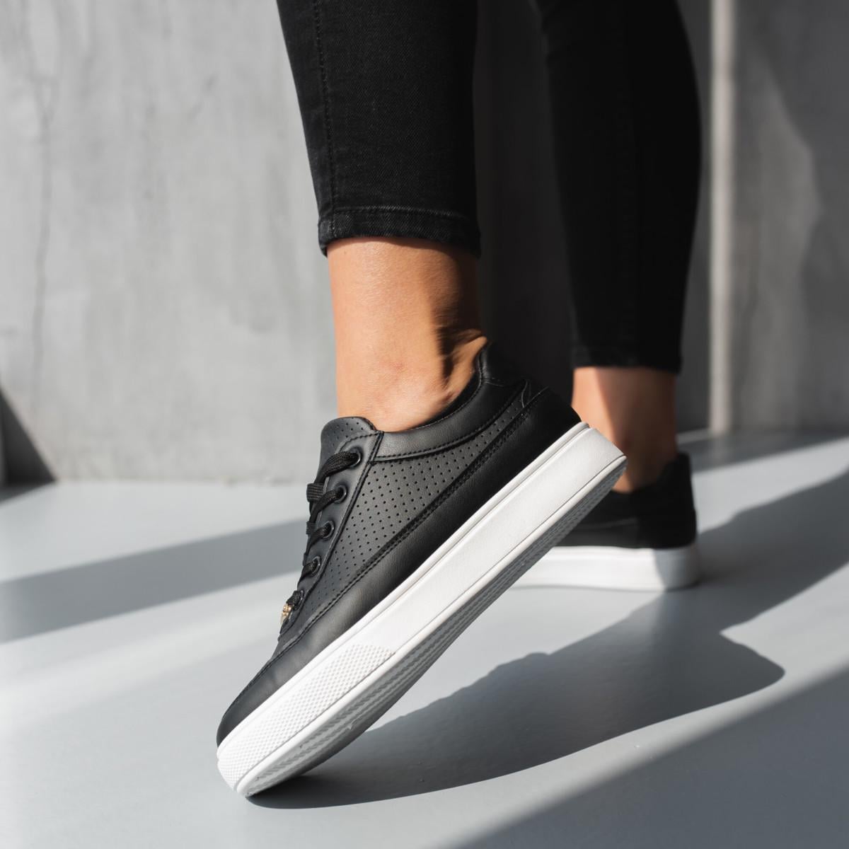 Кроссовки женские Fashion р. 41 25,5 см Черный (3719)