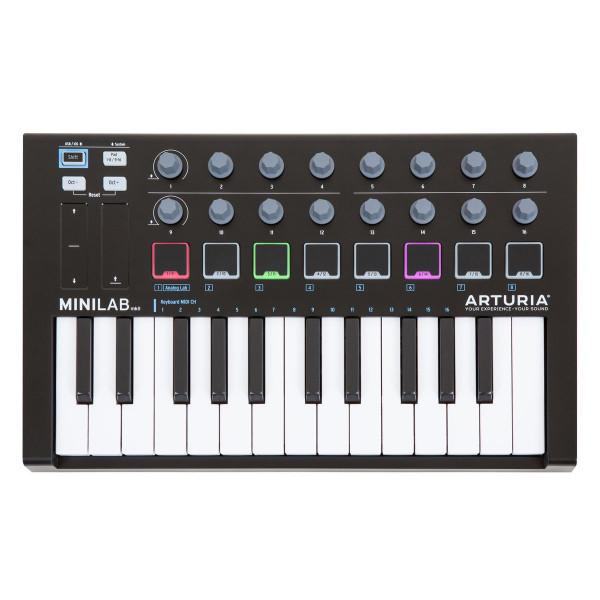 MIDI-клавиатура Arturia MiniLab MKII Black (51467) MIDI-клавиатура Arturia MiniLab MKII Black (51467)