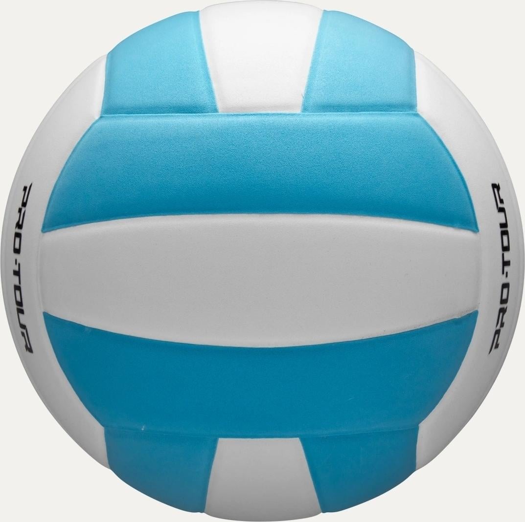 Волейбольний м'яч Wilson PRO TOUR VB р. 5 Біло-блакитний (WV2000506XBOF) - фото 7