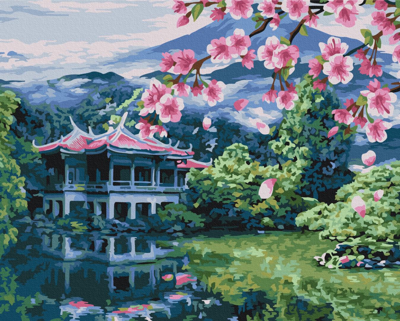 Картина по номерам Brushme Дыхание Японии 40х50 см (BS51573) Картина по номерам Brushme Дыхание Японии 40х50 см (BS51573)