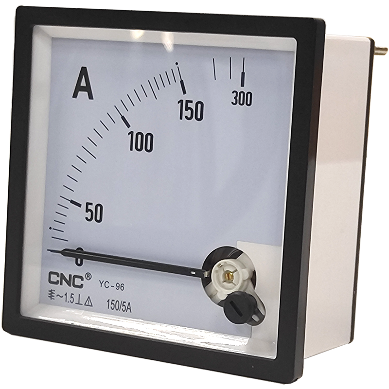 Амперметр аналоговый CNC YC-96А 150/5А AC 96x96 мм класс 1,5 (Б00038396) Амперметр аналоговый CNC YC-96А 150/5А AC 96x96 мм класс 1,5 (Б00038396)