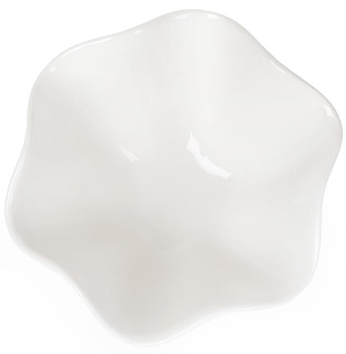 Набір фарфорових салатників White City Хвиля 4 шт. 400 мл 15 см Білий - фото 2 Набір фарфорових салатників White City Хвиля 4 шт. 400 мл 15 см Білий - фото 2