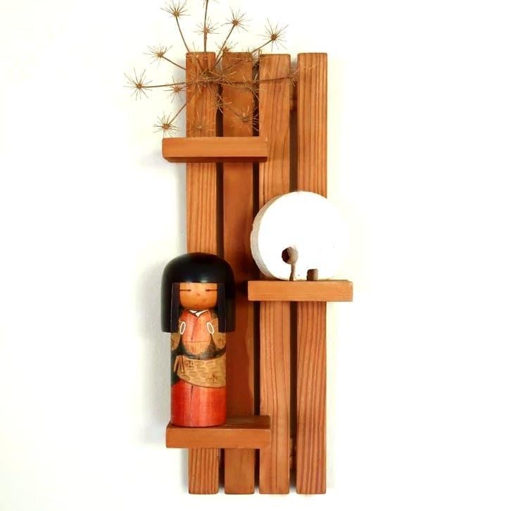 Полка для ванной из дерева Бланкен Сиена (ВНП/013505)