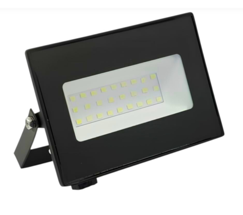 Прожектор светодиодный уличный 20W 1600Lm 6500K алюминиевый IP65 Черный (THE-Light TL 4131)