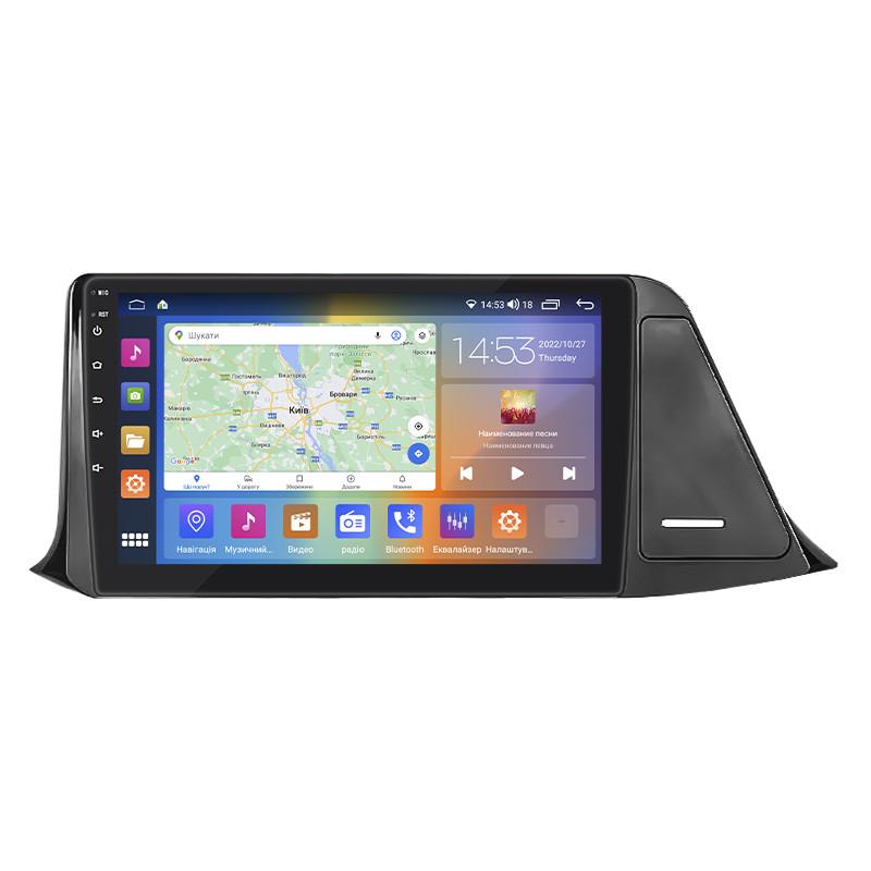 Автомагнітола штатна Lesko 4G/CarPlay/GPS/Wi-Fi для Toyota C-HR I 2016-2019 4/64Gb 9" (1725467440)