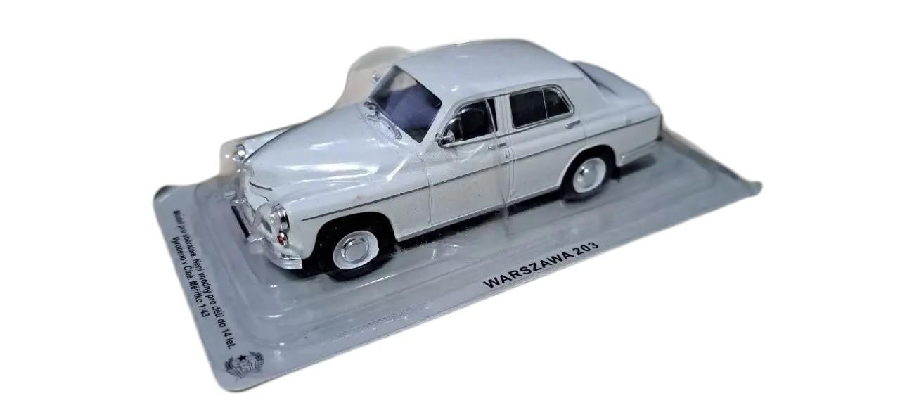 Коллекционная модель Warszawa 203 DeAgostini 1:43